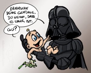 Comic und Cartoon - Dad Vader