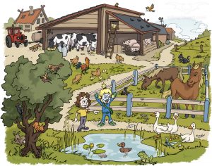 Illustrationen für Kinder - Kinderbuch "Willkommen Stani Sternenstaub"